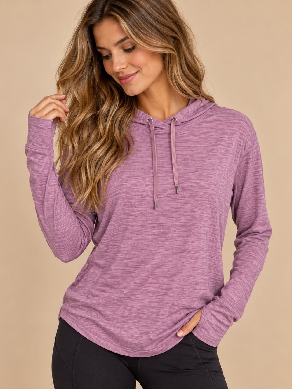 Old Navy Active Breathe ON Purple Lightweight Hoodie XL